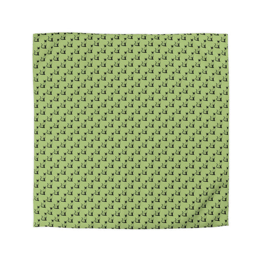 Siamese Charm – Sage Garden Microfiber Duvet Cover