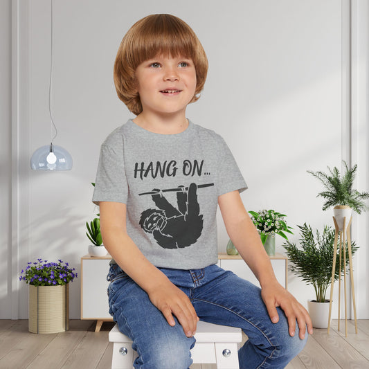 Hang On (Sloth) Heavy Cotton™ Toddler T-shirt