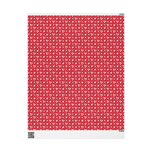 Sweetheart Trellis Wrapping Paper