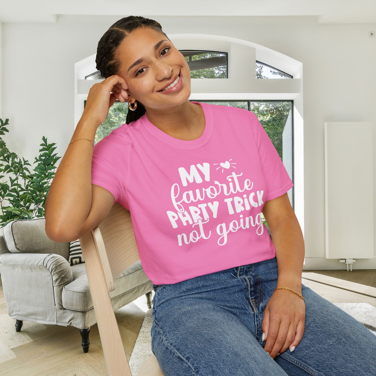 My Favorite Party Trick Not Going Adult T-shirt