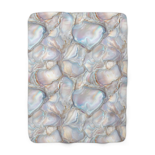 Opalescent Dreams Sherpa Fleece Blanket