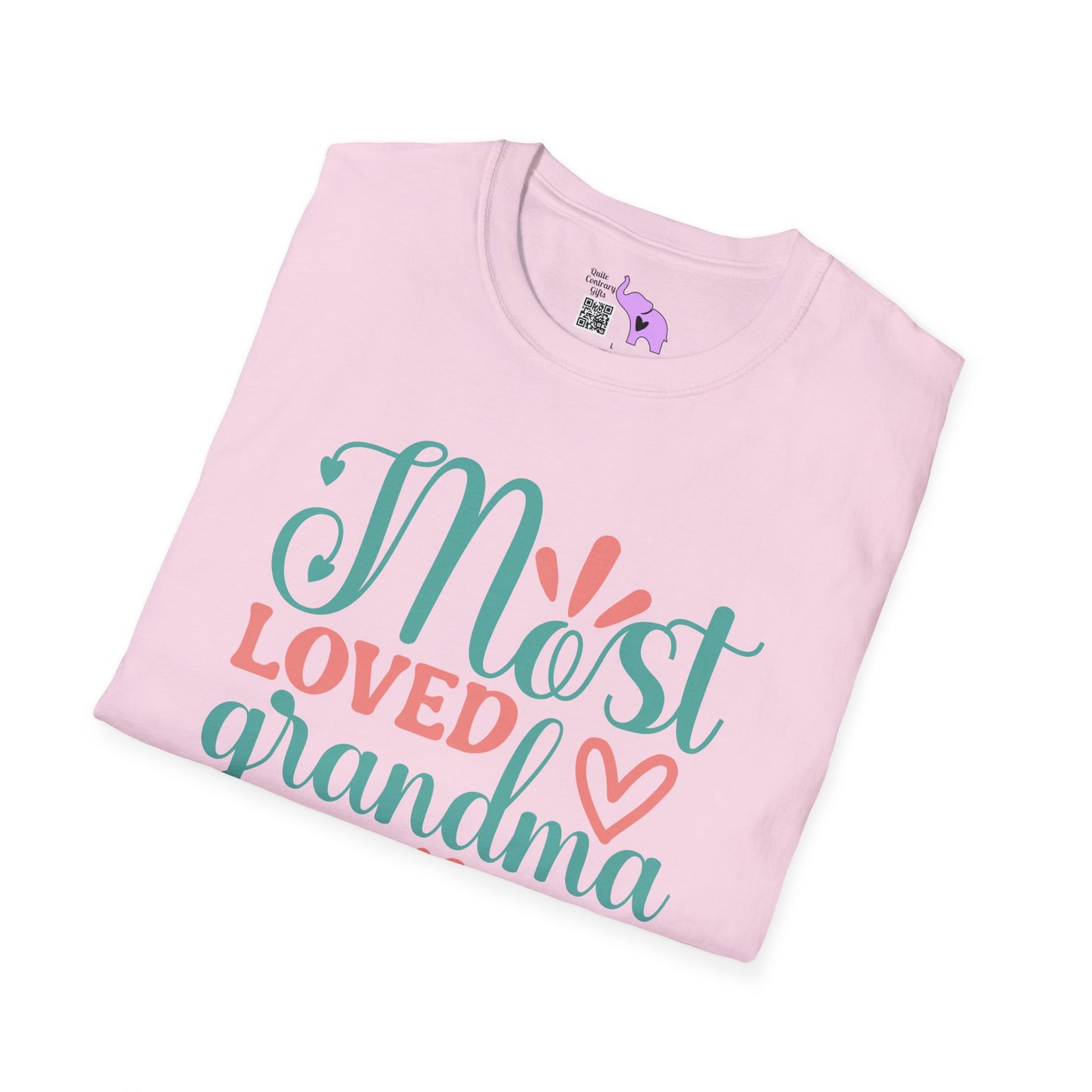 Most Loved Grandma Adult T-shirt