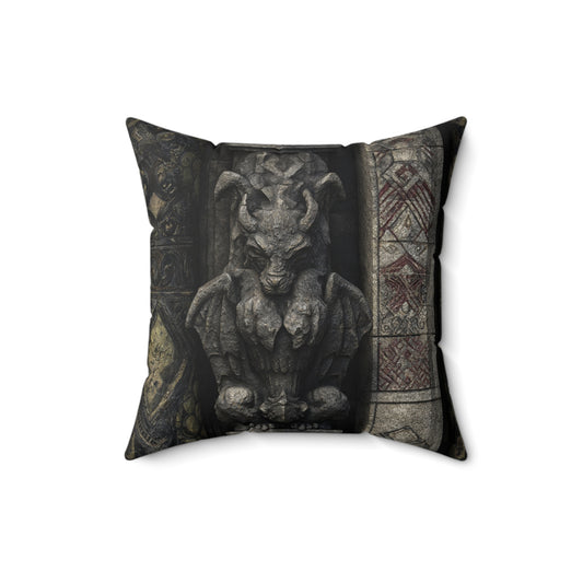 Guardians of the Spire Throw Pillow
