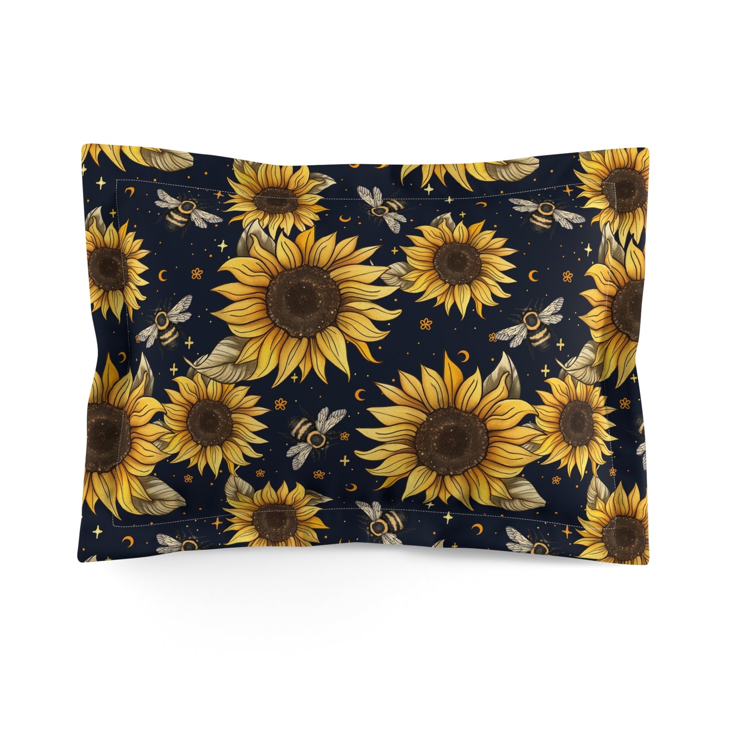 Sunflowers & Bees Basic Bedding Set