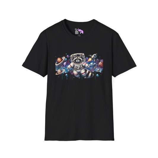 Astronaut Panda Adult T-shirt