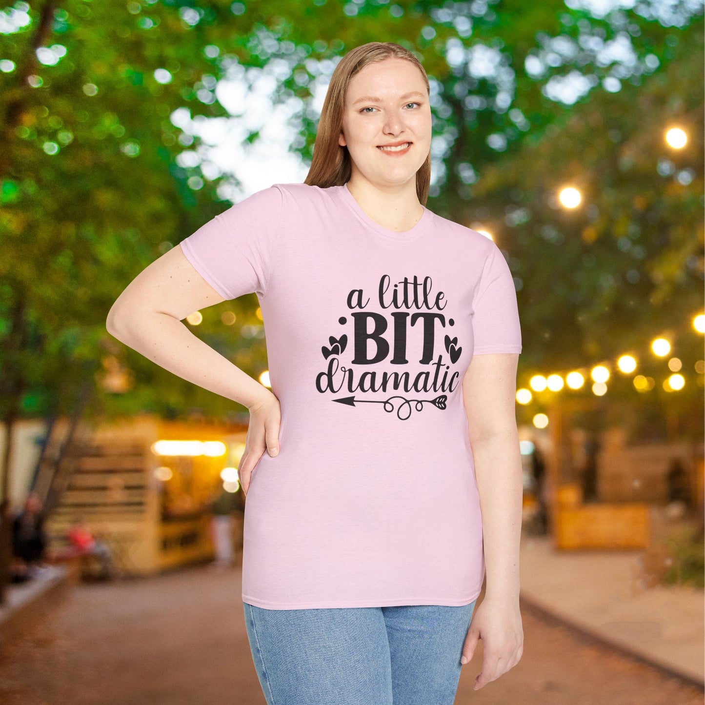 A LIttle Bit Dramatic Adult T-shirt