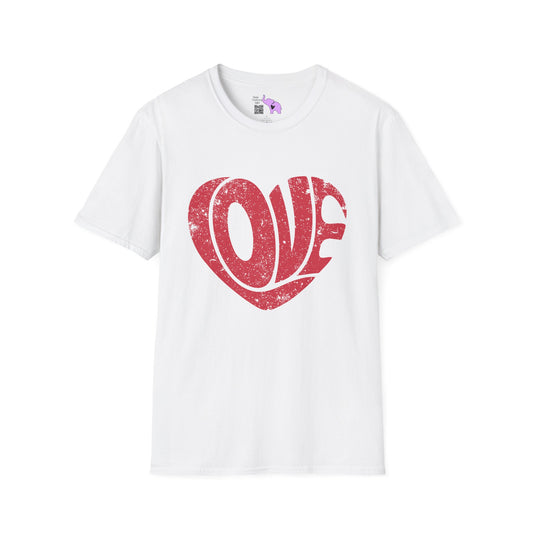 Heart of Love Adult T-shirt