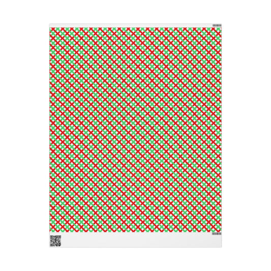 Festive Weave Wrapping Paper