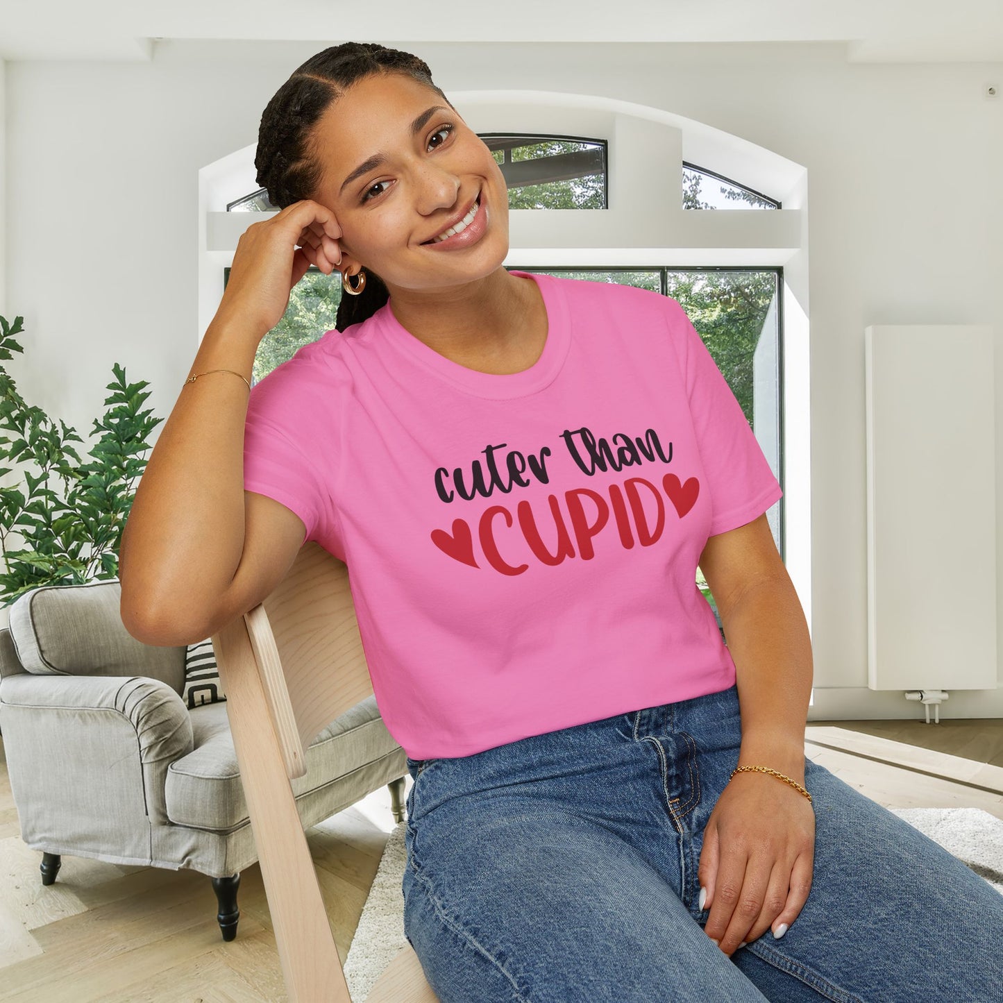 Cuter Than Cupid Adult T-shirt