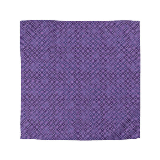 Amethyst Interlock Microfiber Duvet Cover