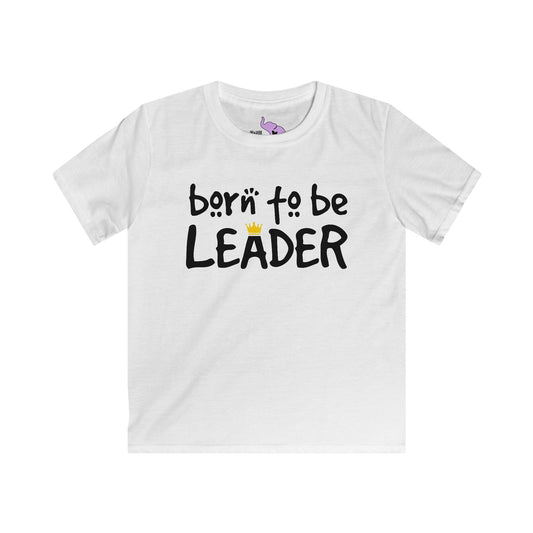 Born To Be Leader Kids Softstyle Tee