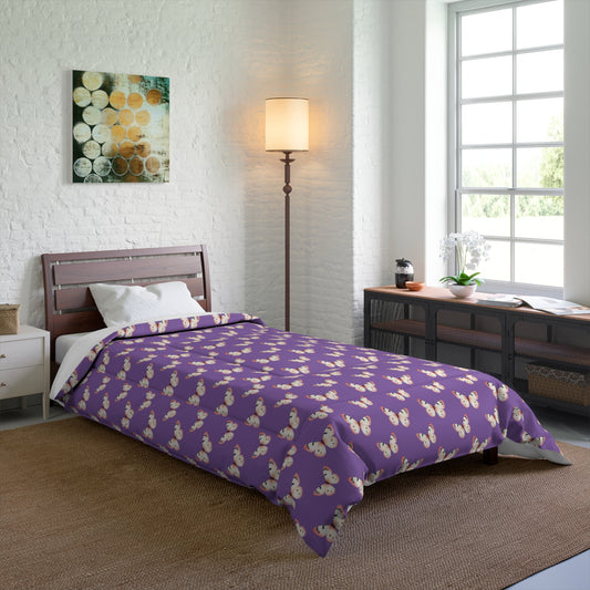 Lavender Flutter Comforter