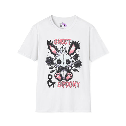 Sweet & Spooky Voodoo Bunny Adult T-shirt