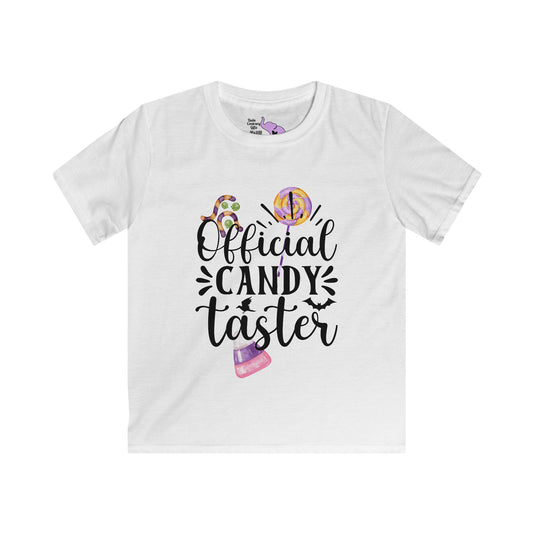 Official Candy Taster Youth Softstyle Tee