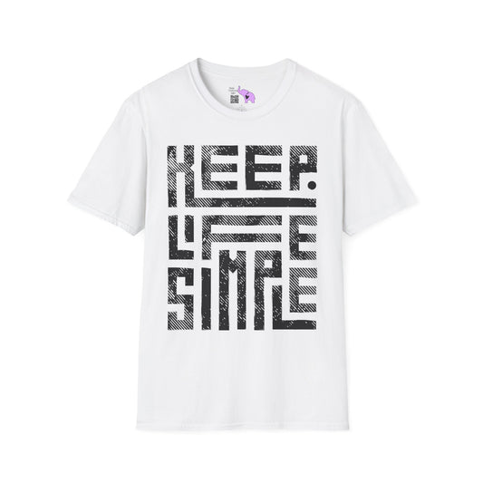 Keep Life Simple Adult T-shirt