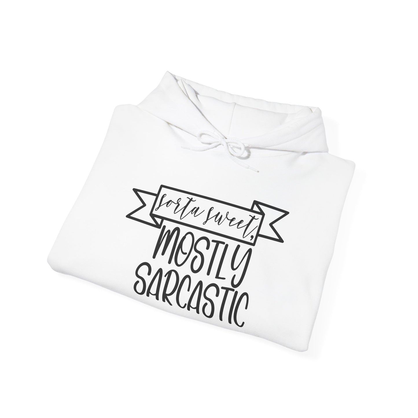Sorta Sweet Mostly Sarcastic Heavy Blend™ Hooded Sweatshirt