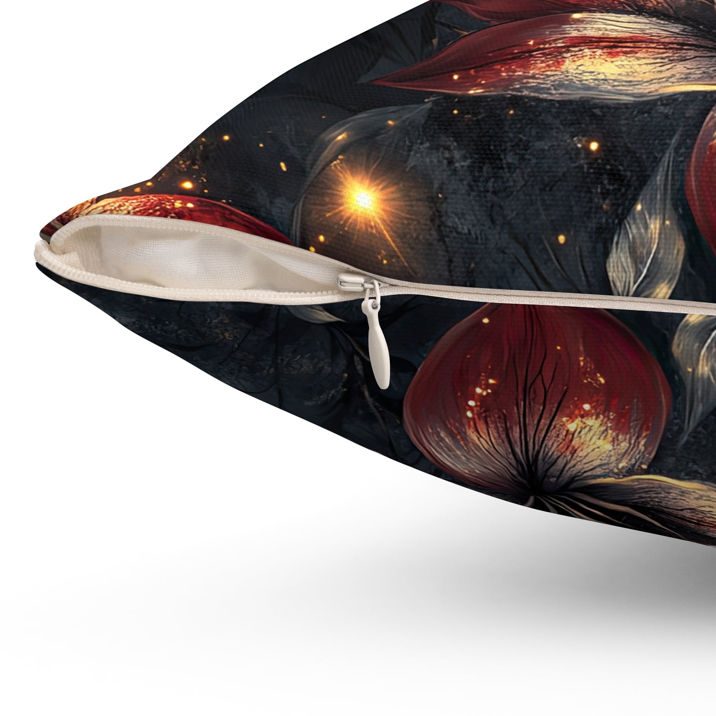 Fire Lilly Dreams Throw Pillow