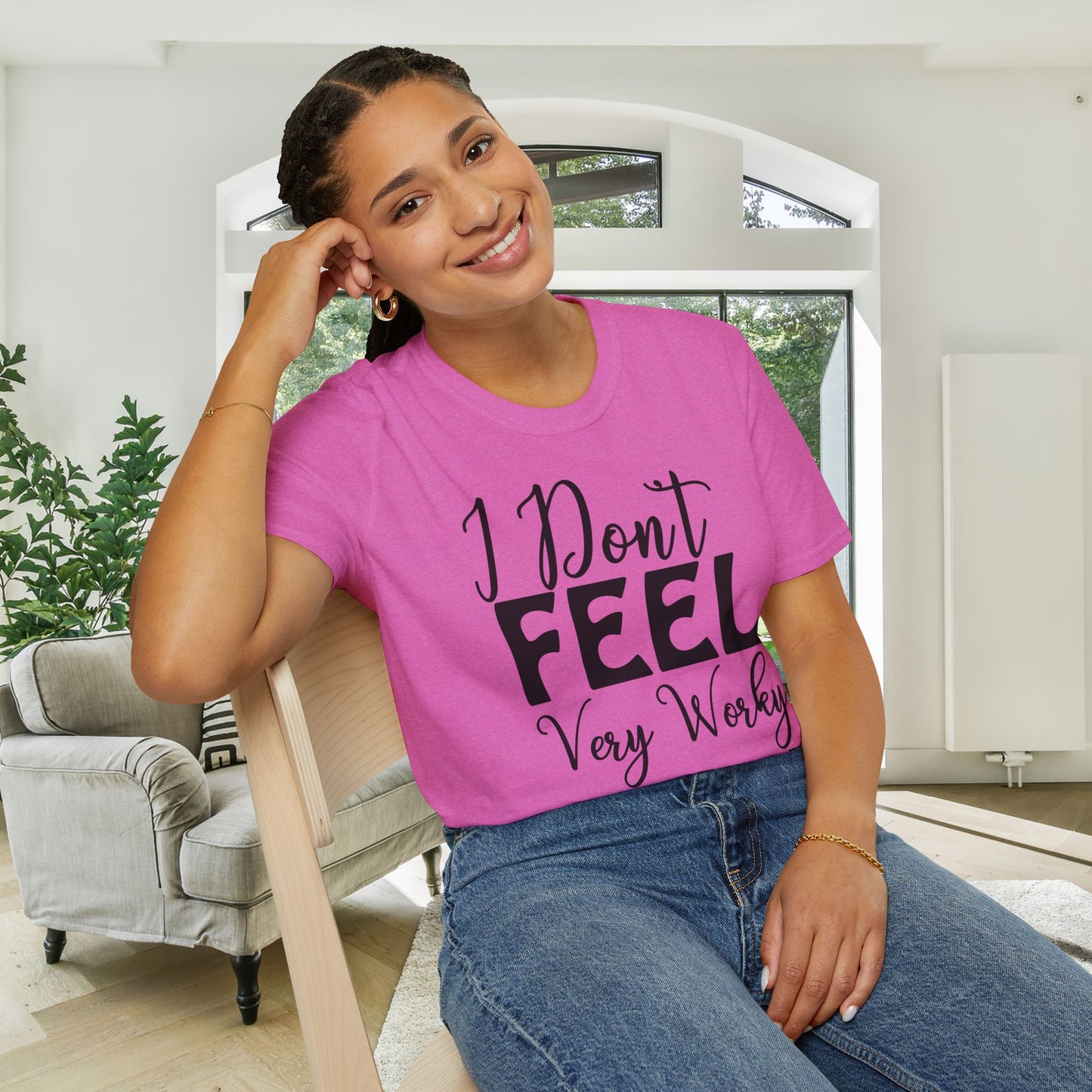 I Don't Feel Very Worky Today Adult T-shirt