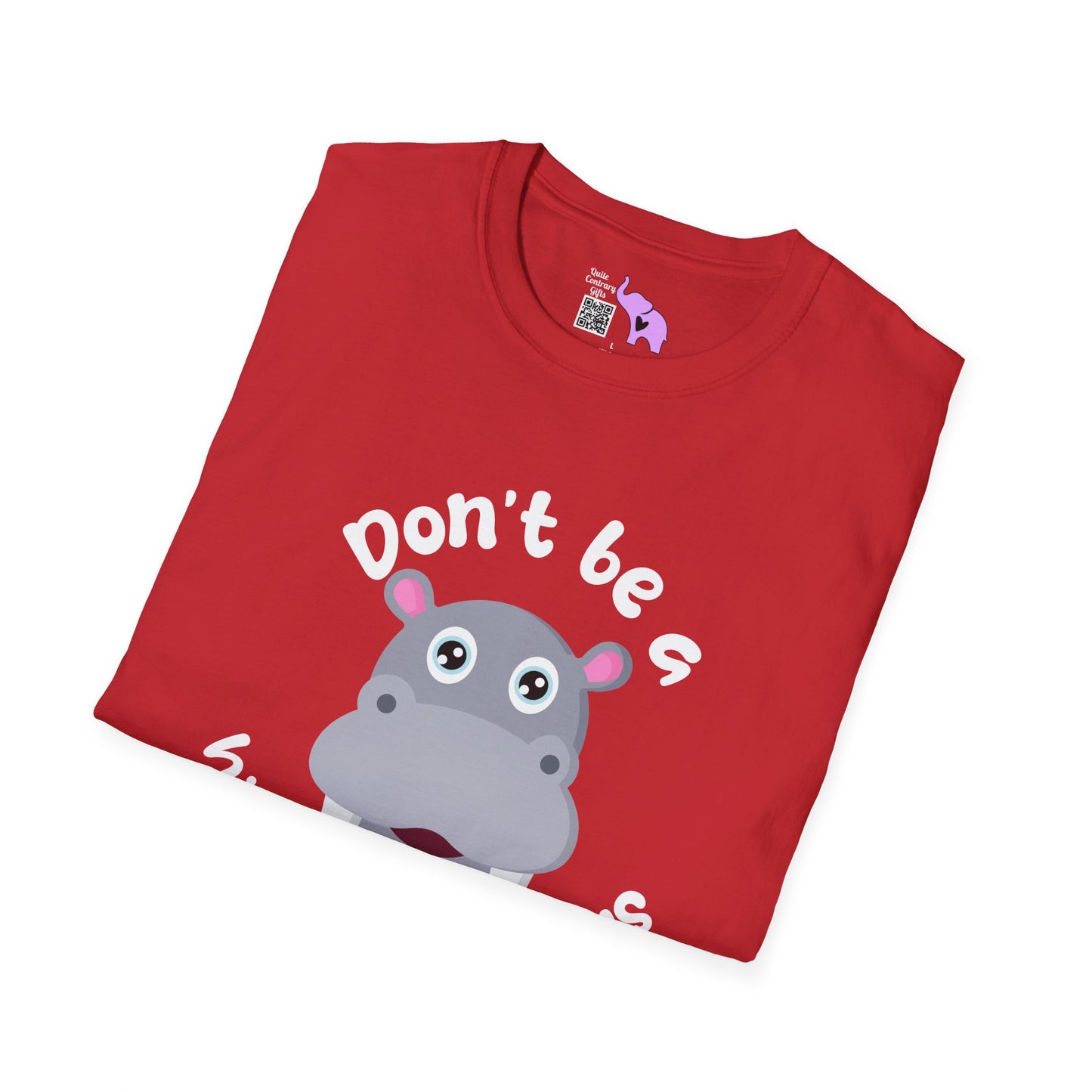 Don't Be A Hippo-twatamus Adult T-shirt