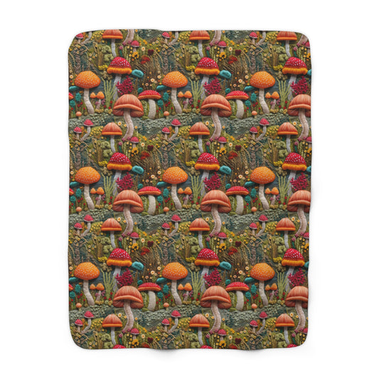 Enchanted Caps Fleece Blanket