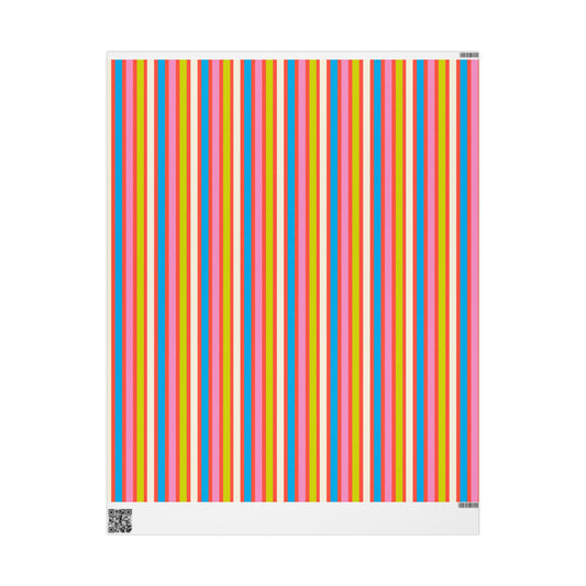 Colorful Trails Wrapping Paper