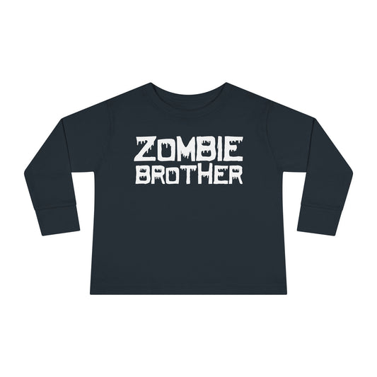 Zombie Brother Toddler Long Sleeve Tee