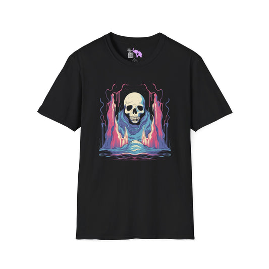 Creepy Ghost 2 Adult T-shirt