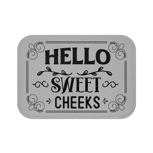 Hello Sweet Cheeks Bath Mat