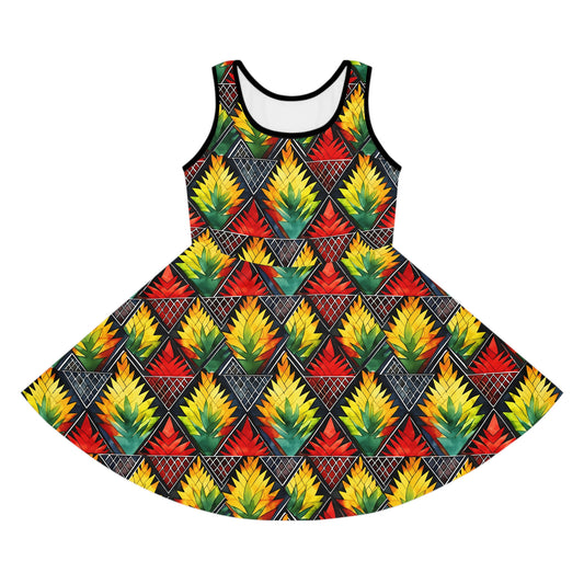 Heritage Harmony Girls' Sleeveless Sundress