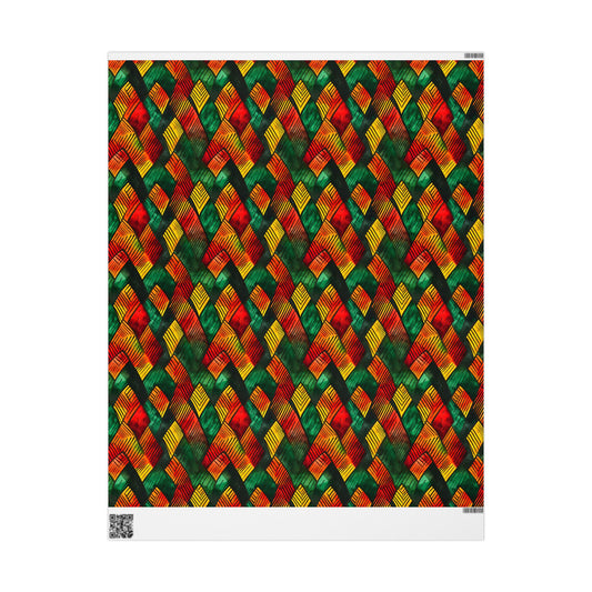 Joyful Vibes Kwanzaa Wrapping Paper