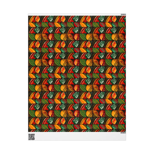 Collective Harmony Kwanzaa Wrapping Paper