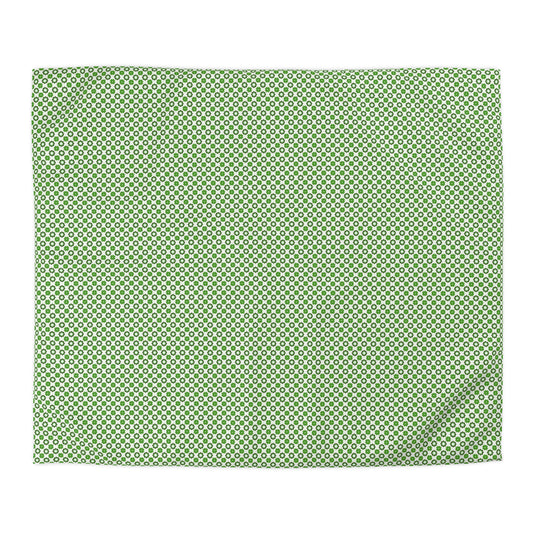 Emerald Star Garden Microfiber Duvet Cover