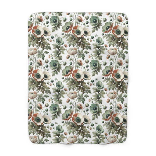 Whimsy in Bloom Fleece Blanket