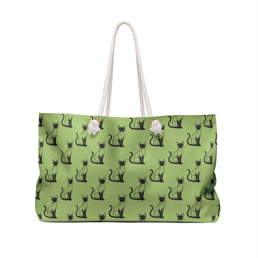 Siamese Charm – Sage Garden Weekender Bag