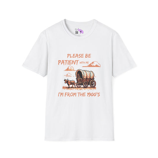 Please Be Patient With Me I'm From The 1900's (Western) Adult T-shirt