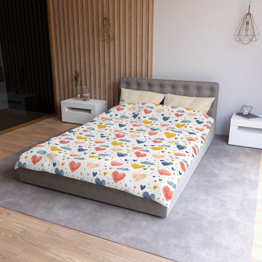 Love in the Air Microfiber Duvet Cover