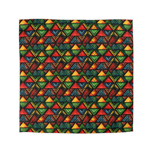 Ancestor Echo Microfiber Duvet Cover