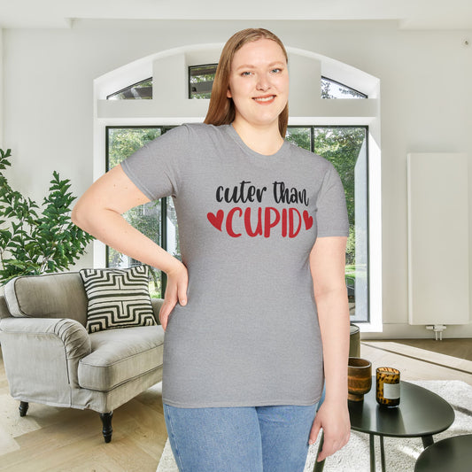 Cuter Than Cupid Adult T-shirt