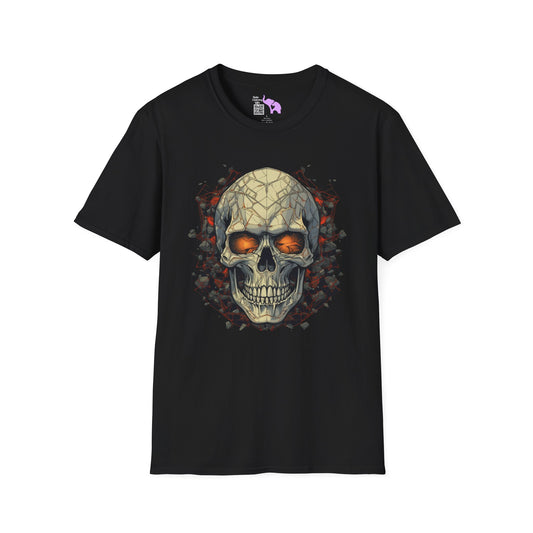 Creepy Bones 9 Adult T-shirt