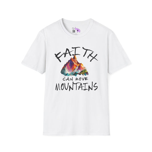 Faith Can Move Mountains Adult T-shirt