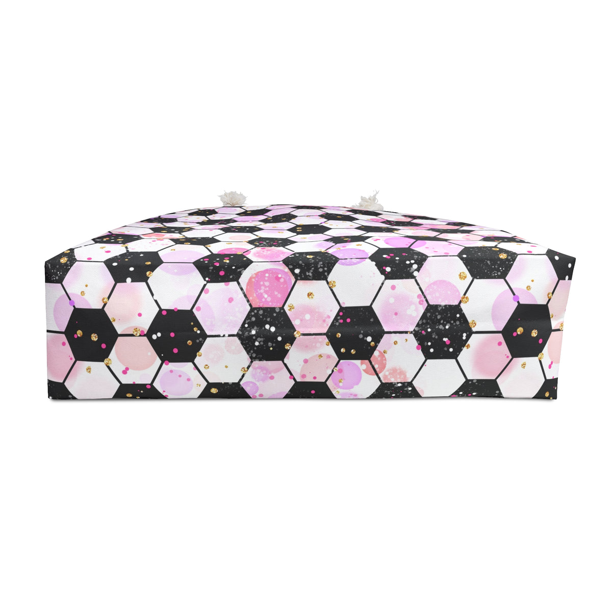 Pink Soccer Fever Weekender Bag
