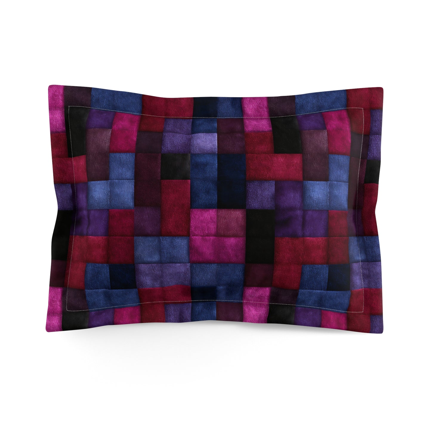 Velvet Mosaic Print Basic Bedding Set