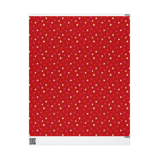 Cupid's Confetti Wrapping Paper
