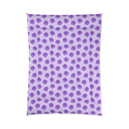 Lilac Mist Peonies Comforter