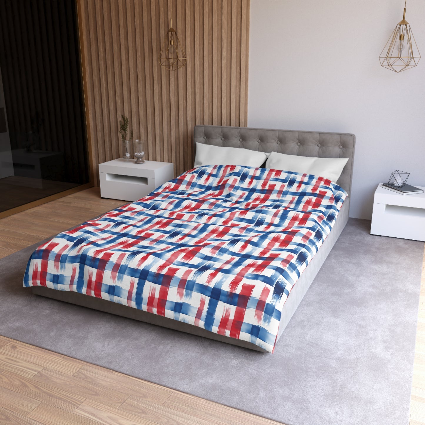 Liberty Strokes Microfiber Duvet Cover