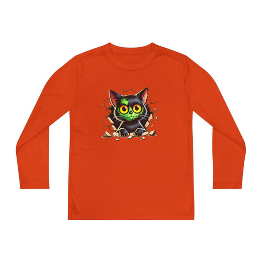 Zombie Kitty Youth Long Sleeve Tee