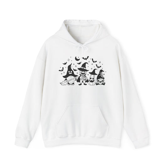 Trick or Treat Gnomies Blend™ Hooded Sweatshirt