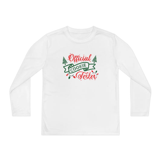 Official Cookie Tester Youth Long Sleeve Tee