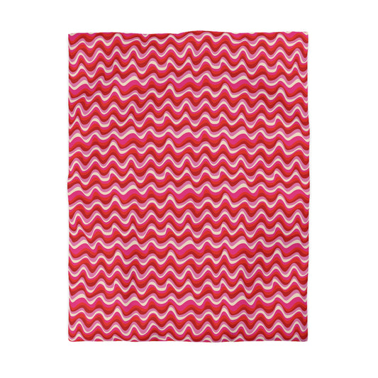Blush Frequency Microfiber Duvet Cover