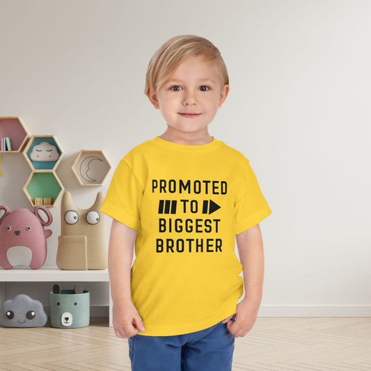 Promoted to Biggest Brother (Arrow) Toddler Tee